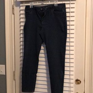 Simply Vera blue ankle skinny jeans